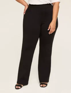 Ponte Pull-On Boot Pant Black -Lanebryant Shop 351842 0000113708