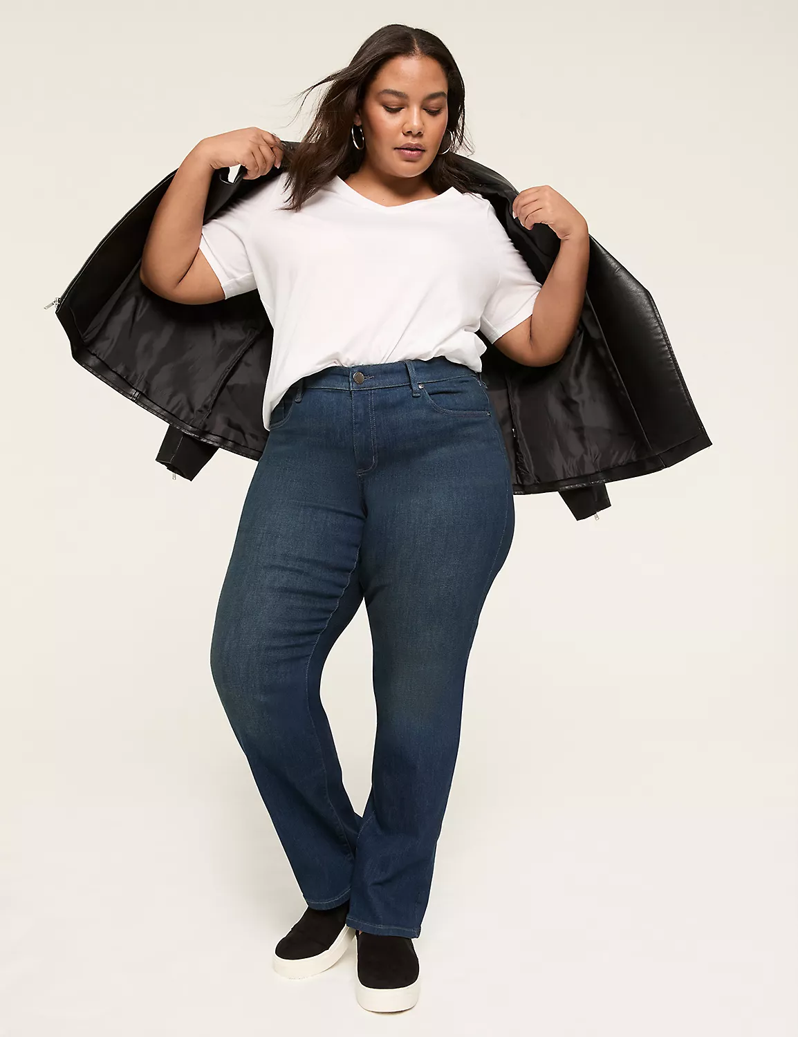 Signature Fit Straight Leg Jean Dark Denim 4 Signature Fit Straight Leg Jean Dark Denim - Image 2