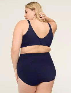 Level 2 Shaping High-Waist Full Brief Panty Maritime Blue