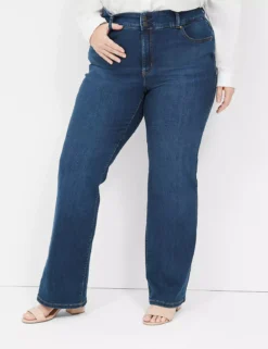 Tighter Tummy Fit High-Rise Boot Jean Dark Denim 7 Tighter Tummy Fit High-Rise Boot Jean Dark Denim -Lanebryant Shop 364500 0000012008
