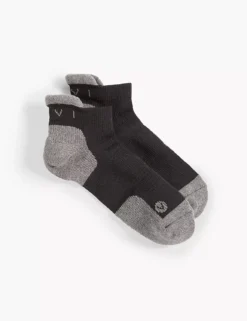 LIVI Wicking Black & Grey Sock Black