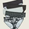 Cotton Hipster Panty - 5-Pack Bohemian Floral Pack 2 Cotton Hipster Panty - 5-Pack Bohemian Floral Pack -Lanebryant Shop 378094 0000115477