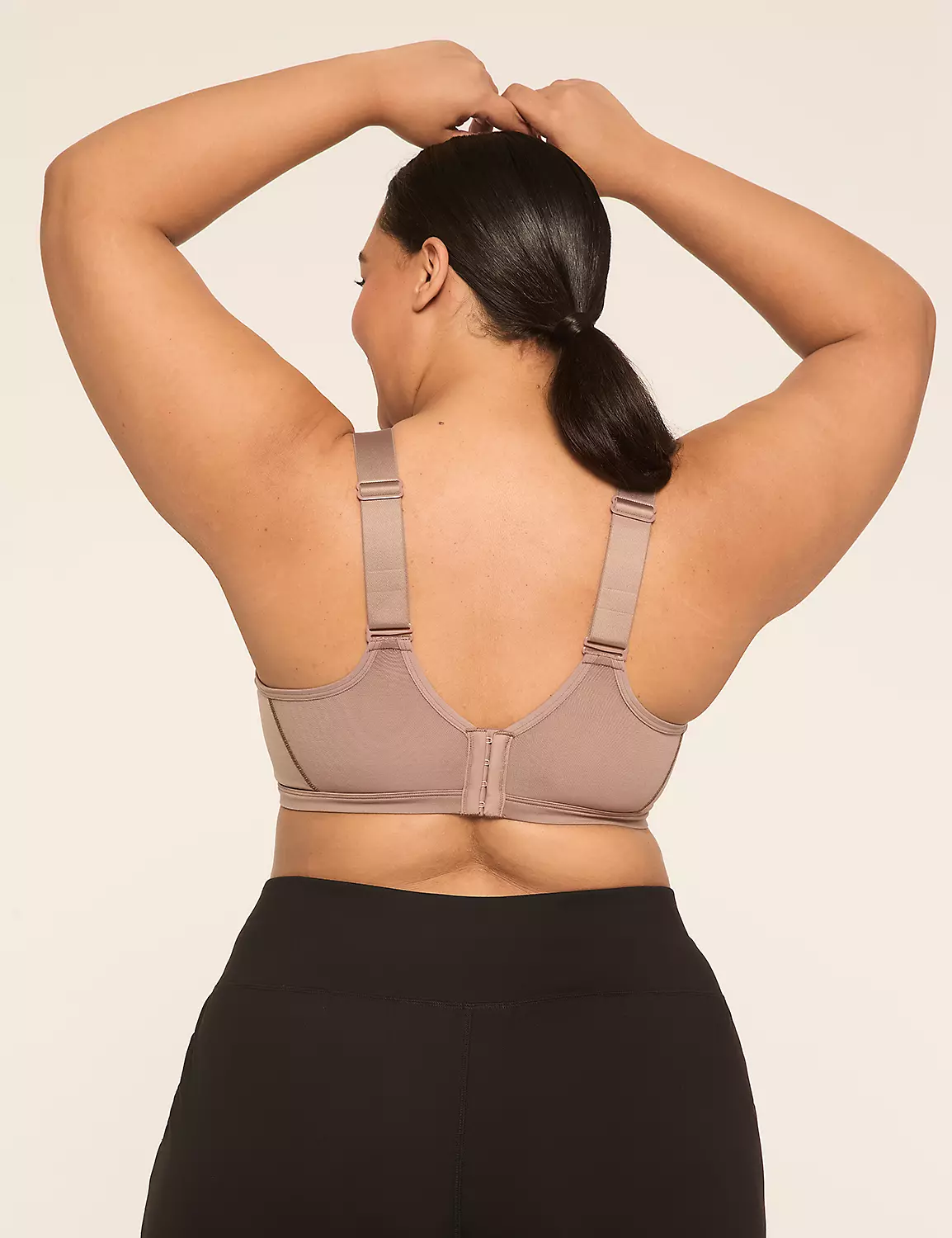 LIVI High-Impact Wicking Underwire Sports Bra Deep Taupe 3 LIVI High-Impact Wicking Underwire Sports Bra Deep Taupe