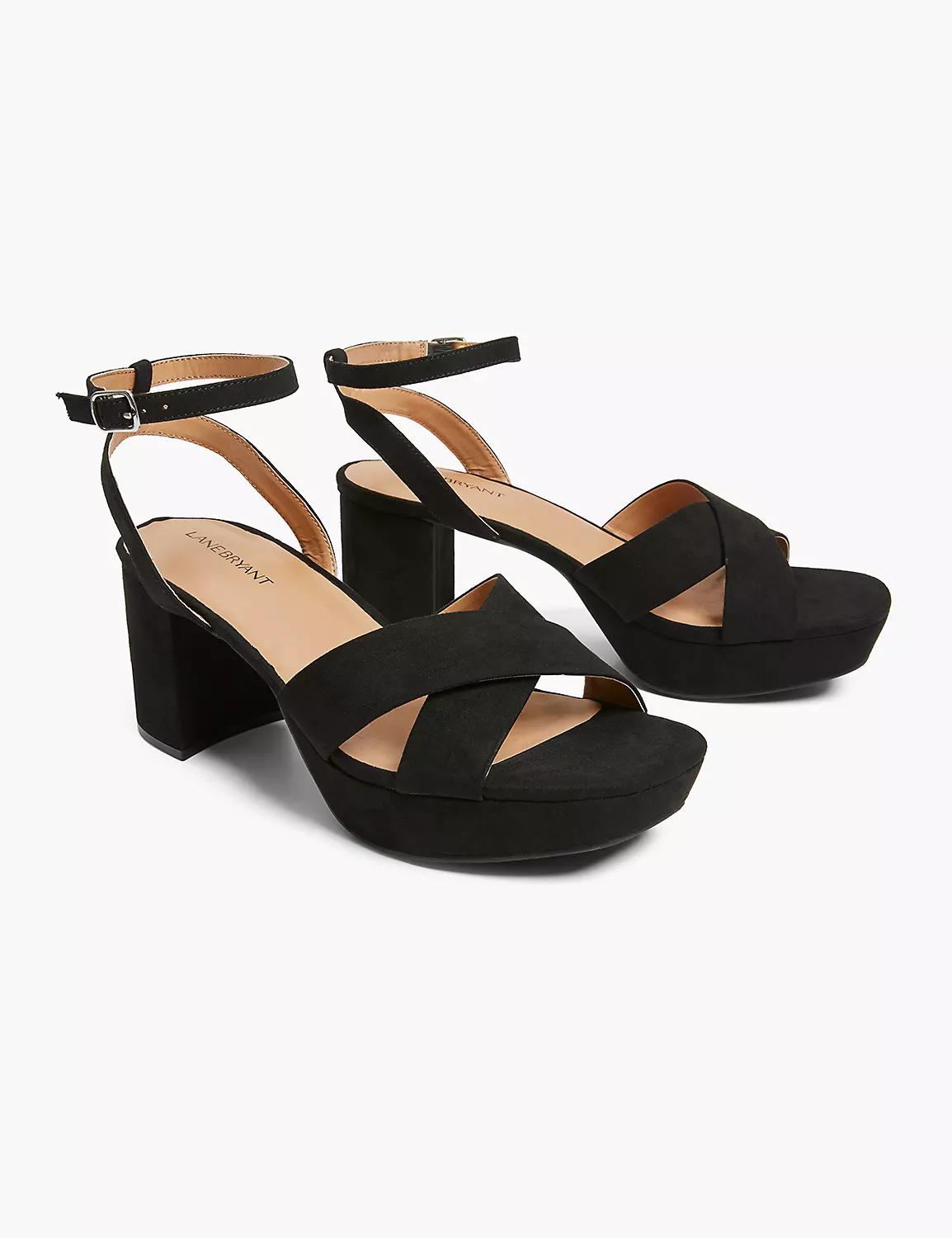 Dream Cloud Platform Strappy Block Heel Black 4 Dream Cloud Platform Strappy Block Heel Black - Image 2