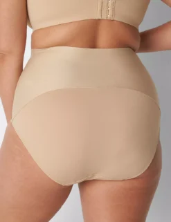 Level 2 Totally Smooth High-Waist Brief Panty Café Mocha