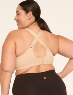 LIVI Max Support Wicking Underwire Sports Bra Cafe Mocha 8 LIVI Max Support Wicking Underwire Sports Bra Cafe Mocha -Lanebryant Shop 398067 0000002480 alt2
