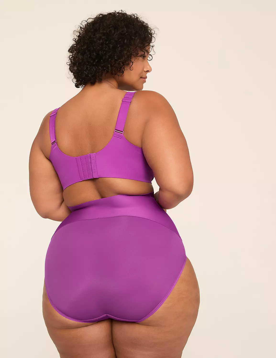 Level 2 Totally Smooth High-Waist Brief Panty Hyacinth Violet 3 Level 2 Totally Smooth High-Waist Brief Panty Hyacinth Violet