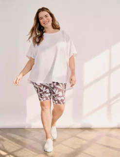 Dream Cloud Slip-On Faux-Leather Platform Sneaker White 8 Dream Cloud Slip-On Faux-Leather Platform Sneaker White -Lanebryant Shop 404765 0000007780 alt3