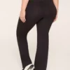 LIVI High-Rise Recycled LIVI Soft Bootcut Pant Black -Lanebryant Shop 404853 0000113708 Back