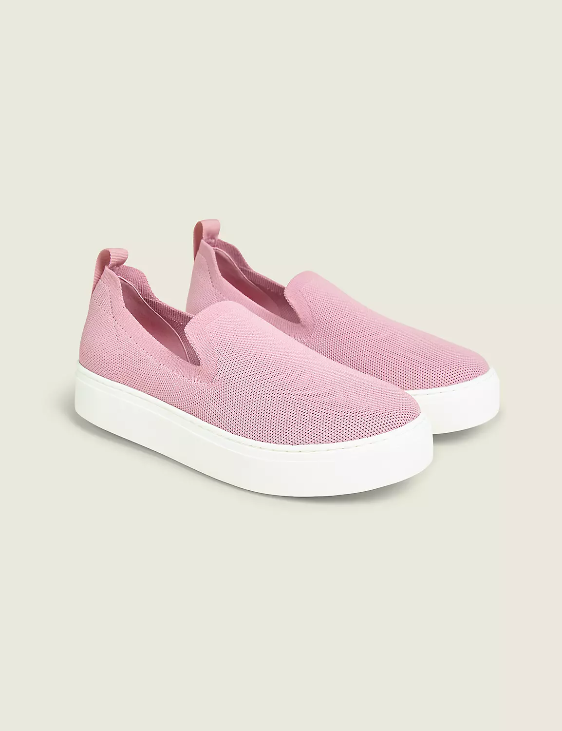 Dream Cloud Slip-On Knit Platform Sneaker Foxglove 4 Dream Cloud Slip-On Knit Platform Sneaker Foxglove - Image 2