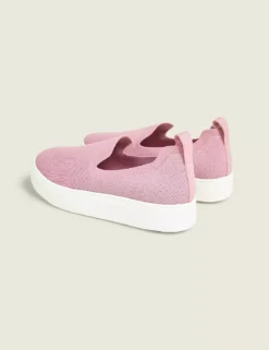 Dream Cloud Slip-On Knit Platform Sneaker Foxglove