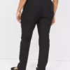 4-Season Tighter Tummy High-Rise Straight Pant Black 1 4-Season Tighter Tummy High-Rise Straight Pant Black -Lanebryant Shop 407390 0000081590 Back