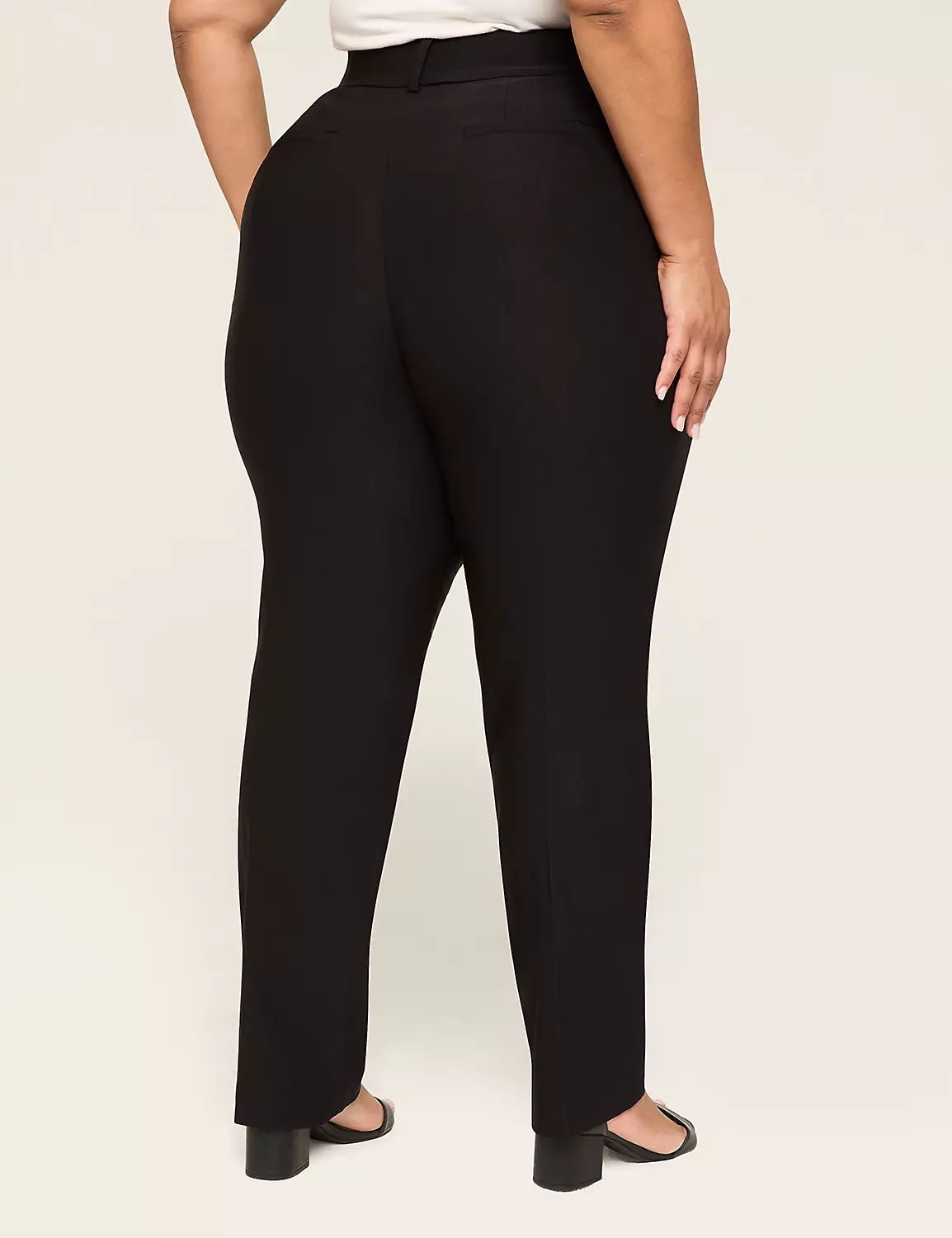 4-Season Tighter Tummy High-Rise Straight Pant Black 4 4-Season Tighter Tummy High-Rise Straight Pant Black - Image 2