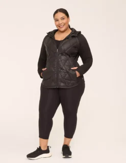 LIVI Quilted Hooded Performance Jacket Black 8 LIVI Quilted Hooded Performance Jacket Black -Lanebryant Shop 408332 0000081590 alt2