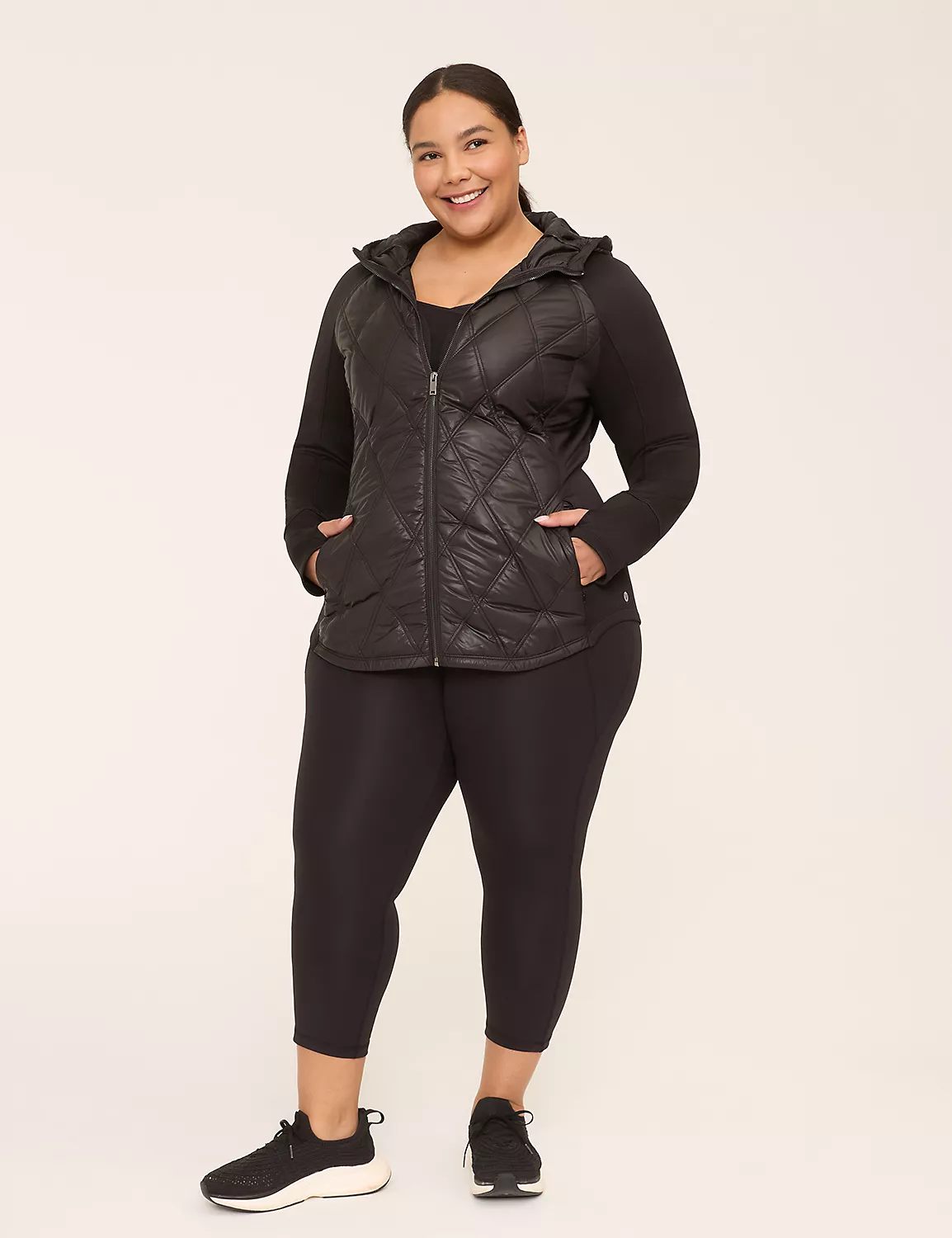LIVI Quilted Hooded Performance Jacket Black 5 LIVI Quilted Hooded Performance Jacket Black - Image 3
