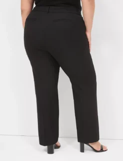 Perfect Drape Straight Leg Pant Black