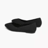 Dream Cloud Pointed Toe Knit Ballet Flat Black -Lanebryant Shop 408442 0000113708 alt1