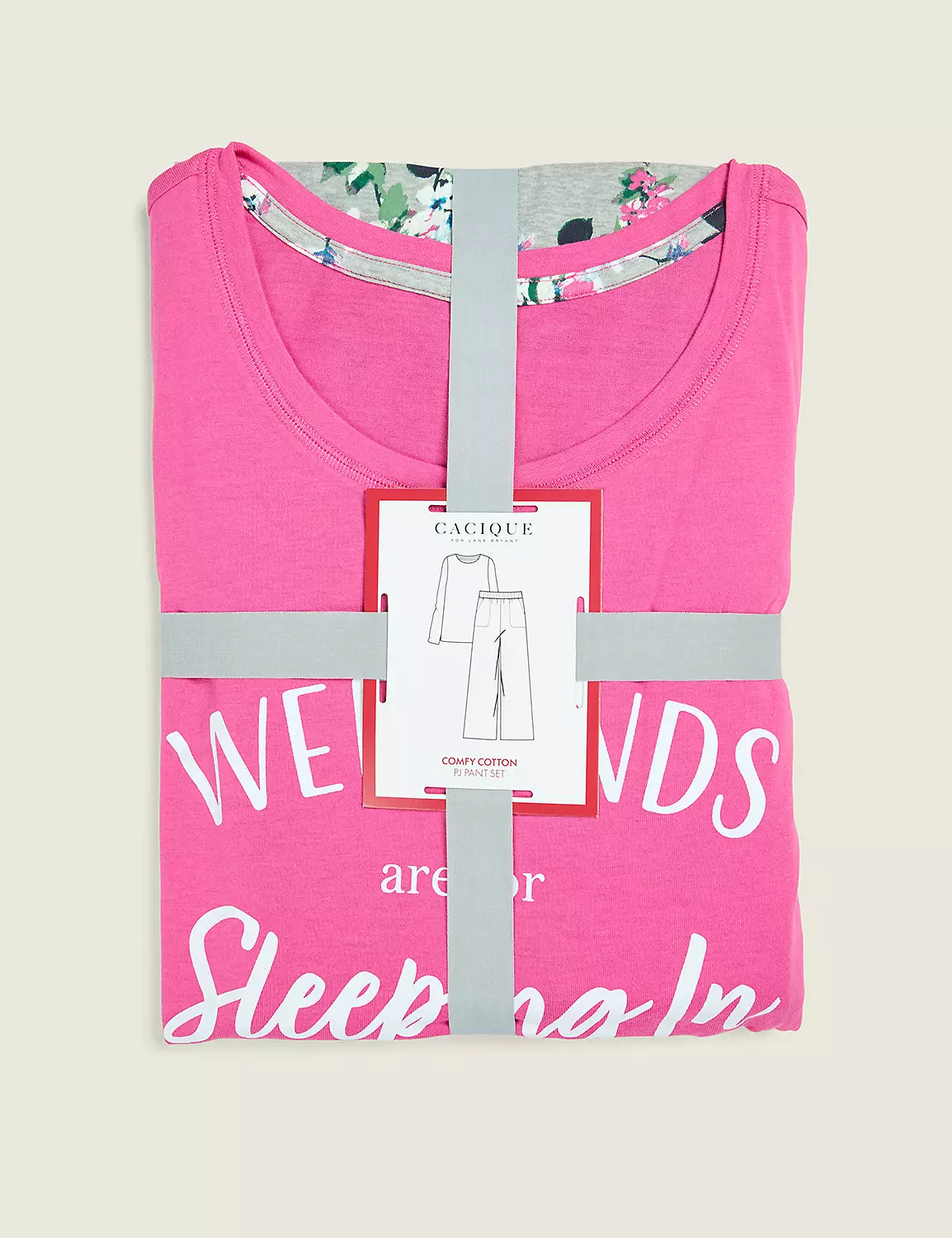 Comfy Cotton Top & Pant PJ Set Sleepin In 6 Comfy Cotton Top & Pant PJ Set Sleepin In - Image 4