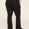 LIVI Soft Flare Legging Black 1 LIVI Soft Flare Legging Black -Lanebryant Shop 409239 0000113708 Back