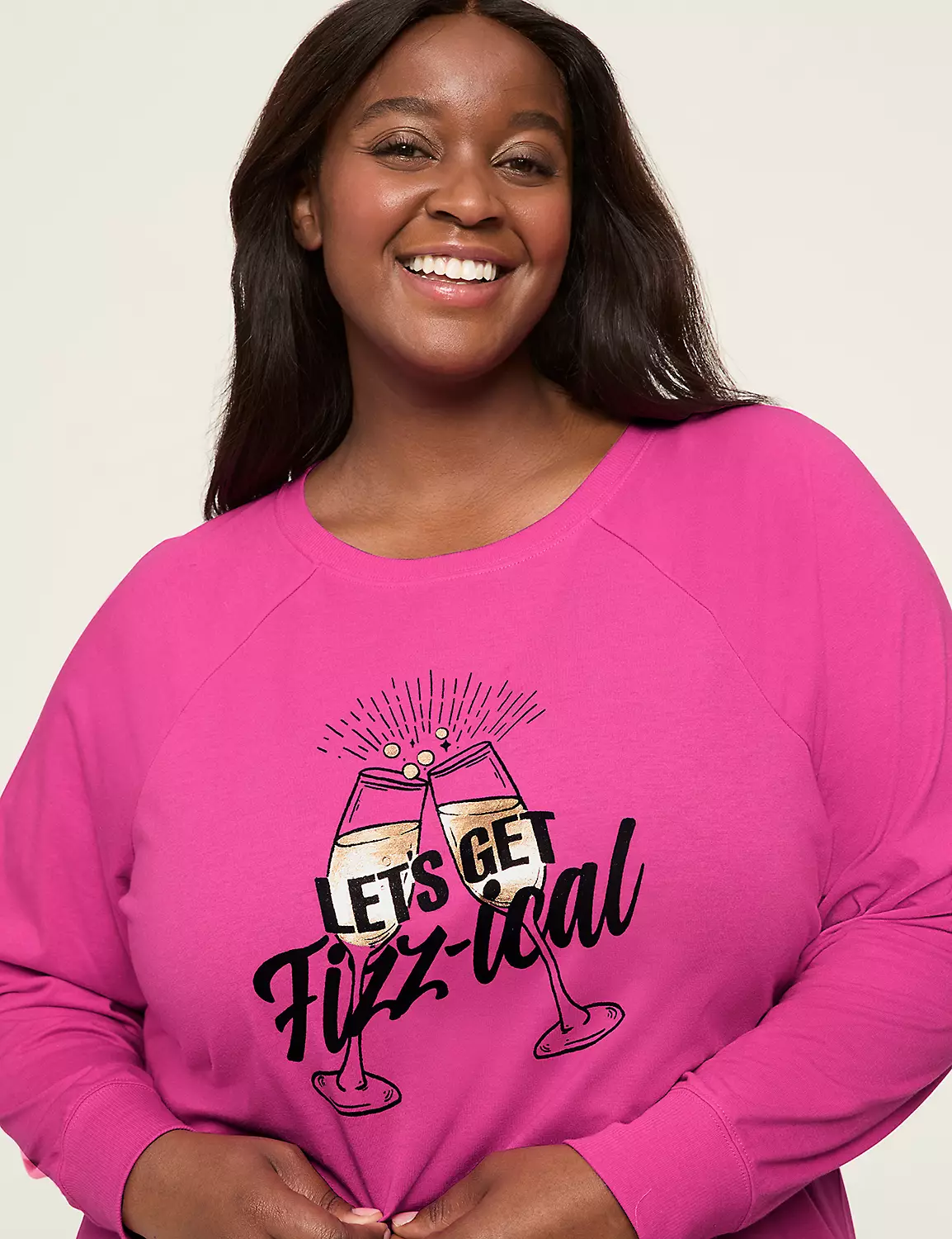 Comfy Cotton Long-Sleeve Sleepshirt Lets Get Fizzical 4 Comfy Cotton Long-Sleeve Sleepshirt Lets Get Fizzical - Image 2