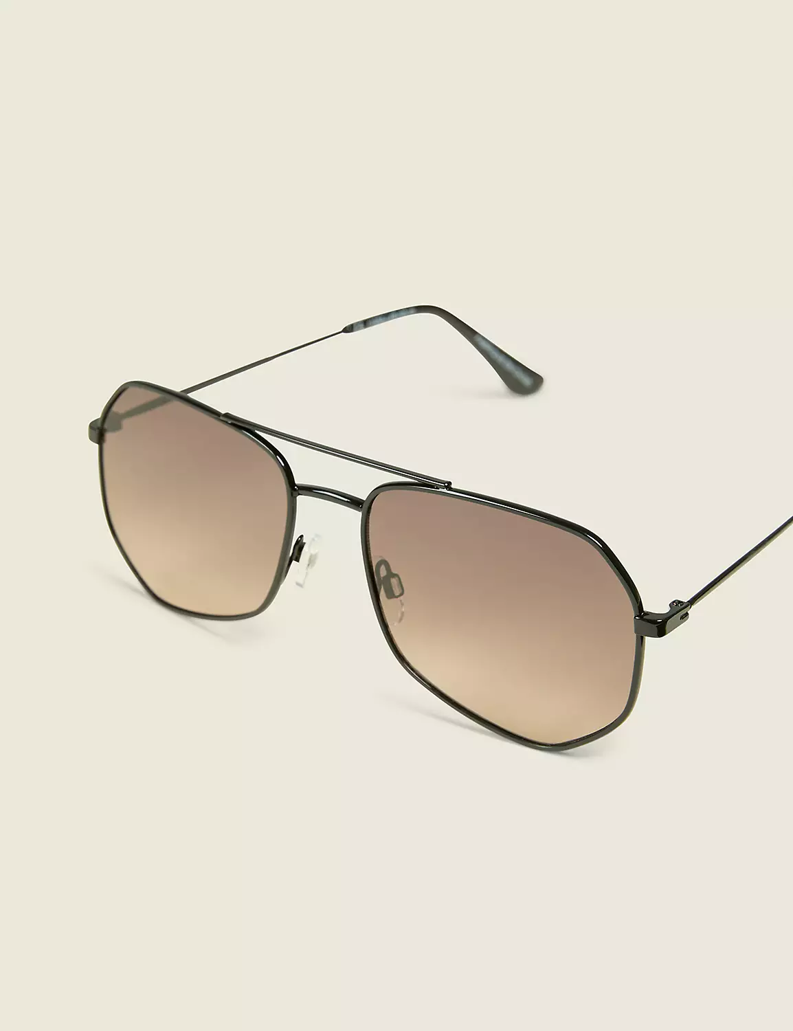 Black Metal Aviator Sunglasses Black 3 Black Metal Aviator Sunglasses Black