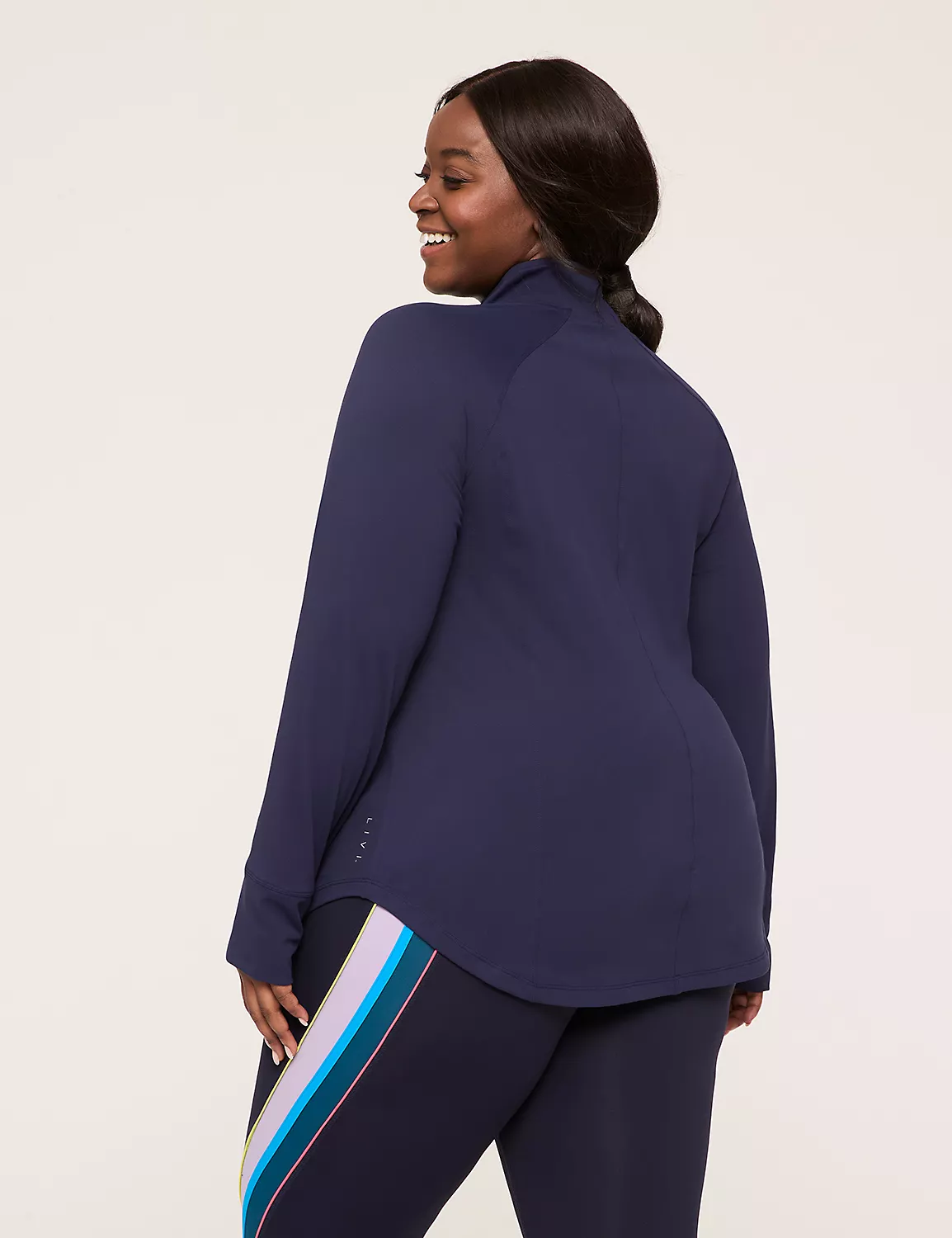 LIVI Soft Zip-Front Jacket Navy 3 LIVI Soft Zip-Front Jacket Navy