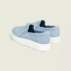 Dream Cloud Faux-Leather Slip-On Platform Sneaker Denim -Lanebryant Shop 410387 0000012014 alt1