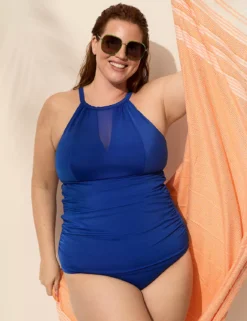 No-Wire High-Neck Tankini Top Agate -Lanebryant Shop 410917 0000015722