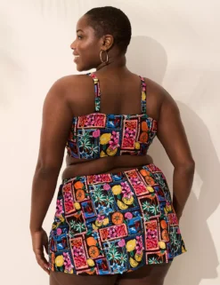 Underwire Knot-Front Bikini Top Postcards From Paradise