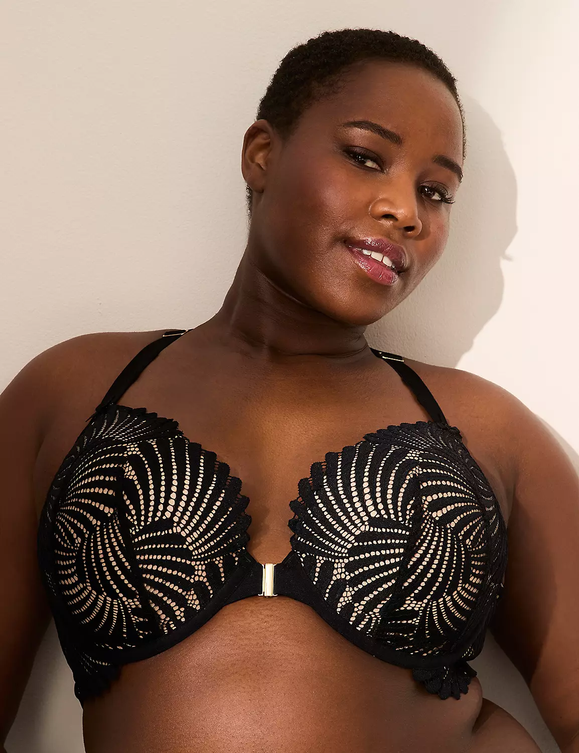 Front-Close Boost Plunge Bra Black 3 Front-Close Boost Plunge Bra Black