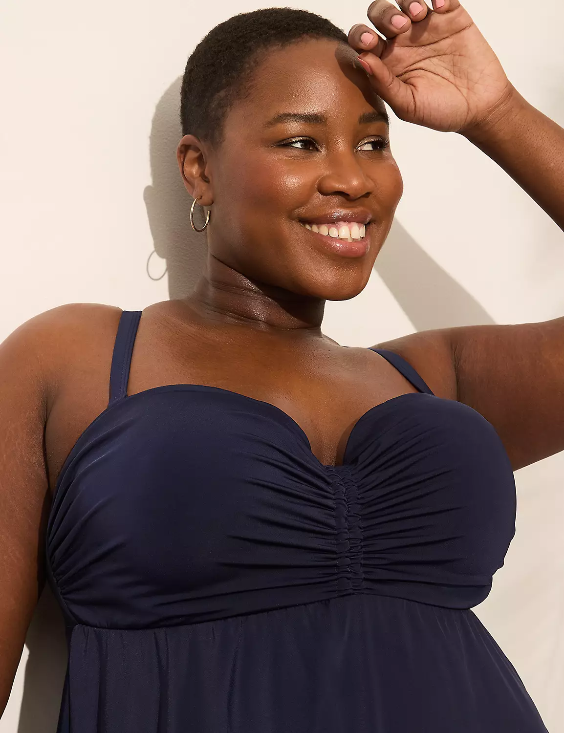 Underwire Versatile-Strap Halter-Neck Swim Dress Maritime Blue 5 Underwire Versatile-Strap Halter-Neck Swim Dress Maritime Blue - Image 3