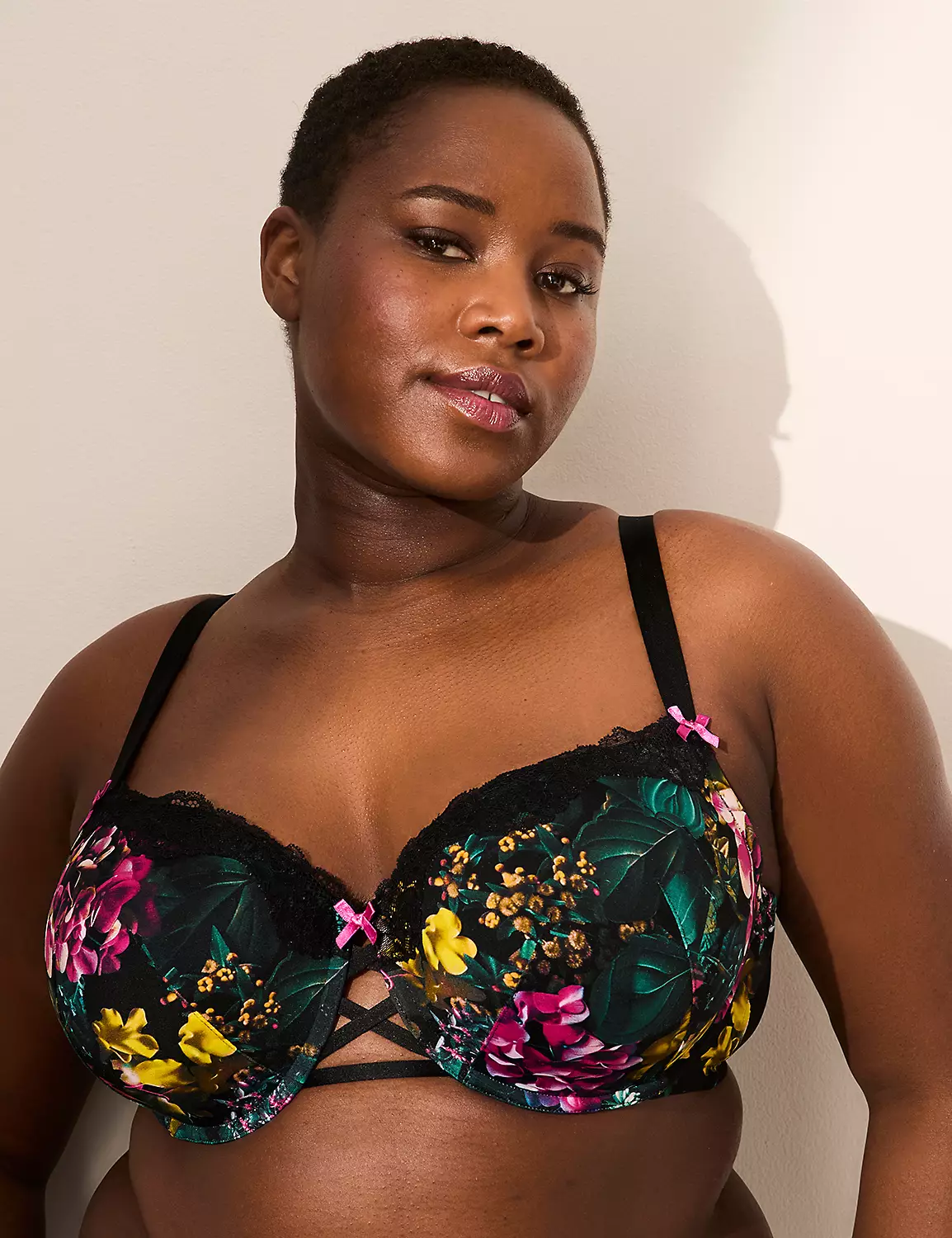 Printed Lace-Trim Boost Balconette Bra Sexy Mystic Floral 3 Printed Lace-Trim Boost Balconette Bra Sexy Mystic Floral