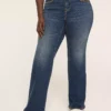 Signature Fit Back-Pocket Embroidered Boot Jean Dark Denim 1 Signature Fit Back-Pocket Embroidered Boot Jean Dark Denim -Lanebryant Shop 412021 0000012008 alt2