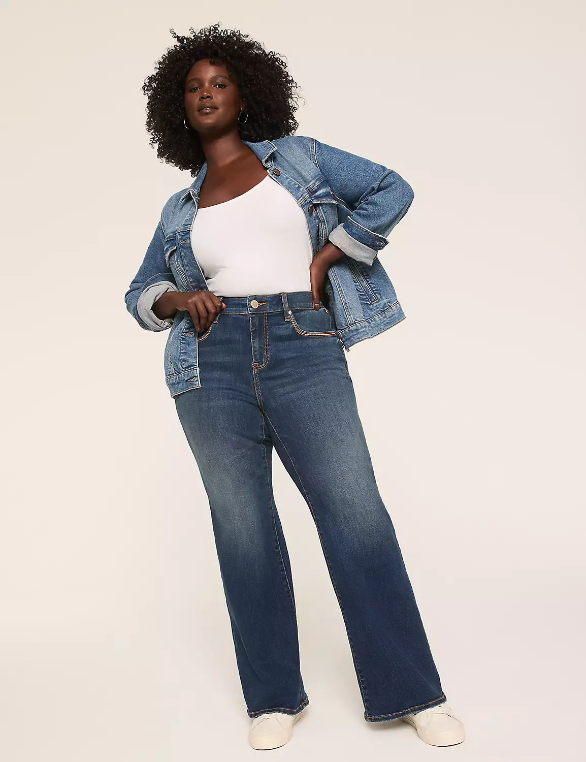 Signature Fit Back-Pocket Embroidered Boot Jean Dark Denim 4 Signature Fit Back-Pocket Embroidered Boot Jean Dark Denim - Image 2