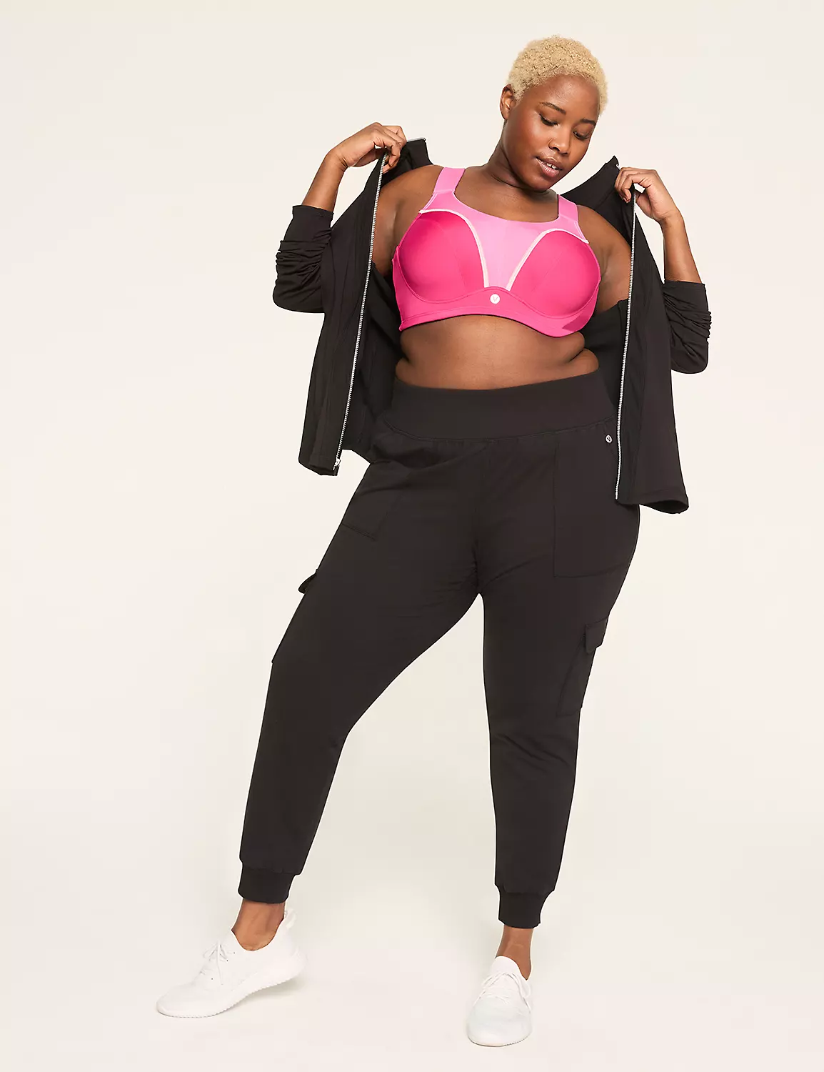 LIVI Max Support Wicking Underwire Sports Bra Hot Pink 4 LIVI Max Support Wicking Underwire Sports Bra Hot Pink - Image 2