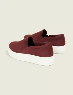 Dream Cloud Faux-Suede Slip-On Sneaker Cabernet