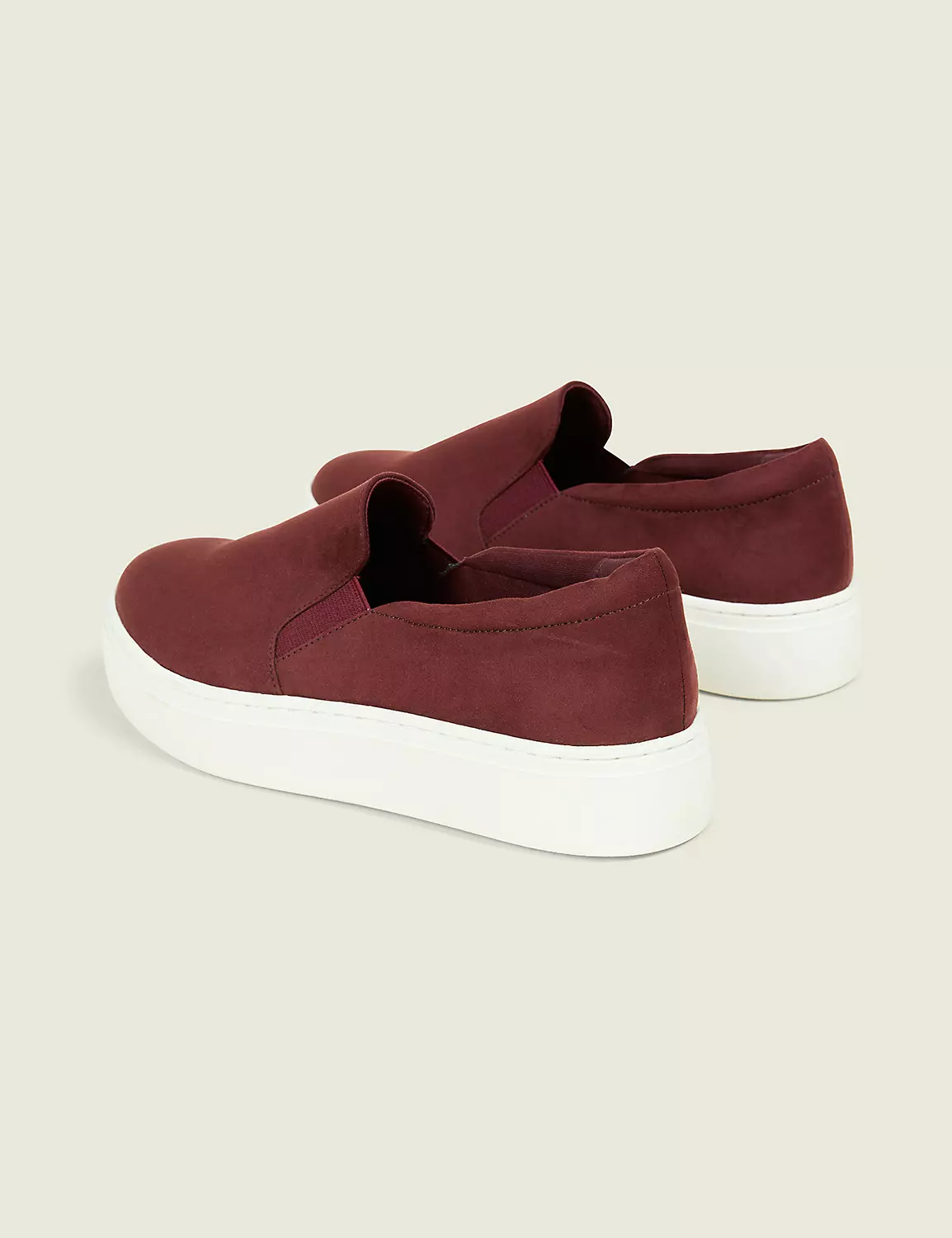 Dream Cloud Faux-Suede Slip-On Sneaker Cabernet 3 Dream Cloud Faux-Suede Slip-On Sneaker Cabernet