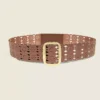 Perforated Waist Belt Chocolate 1 Perforated Waist Belt Chocolate -Lanebryant Shop 412350 0000028108