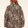 Printed Leopard Carcoat Leopard -Lanebryant Shop 412419 0000115170 Back