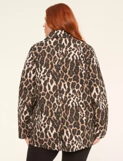 Printed Leopard Carcoat Leopard