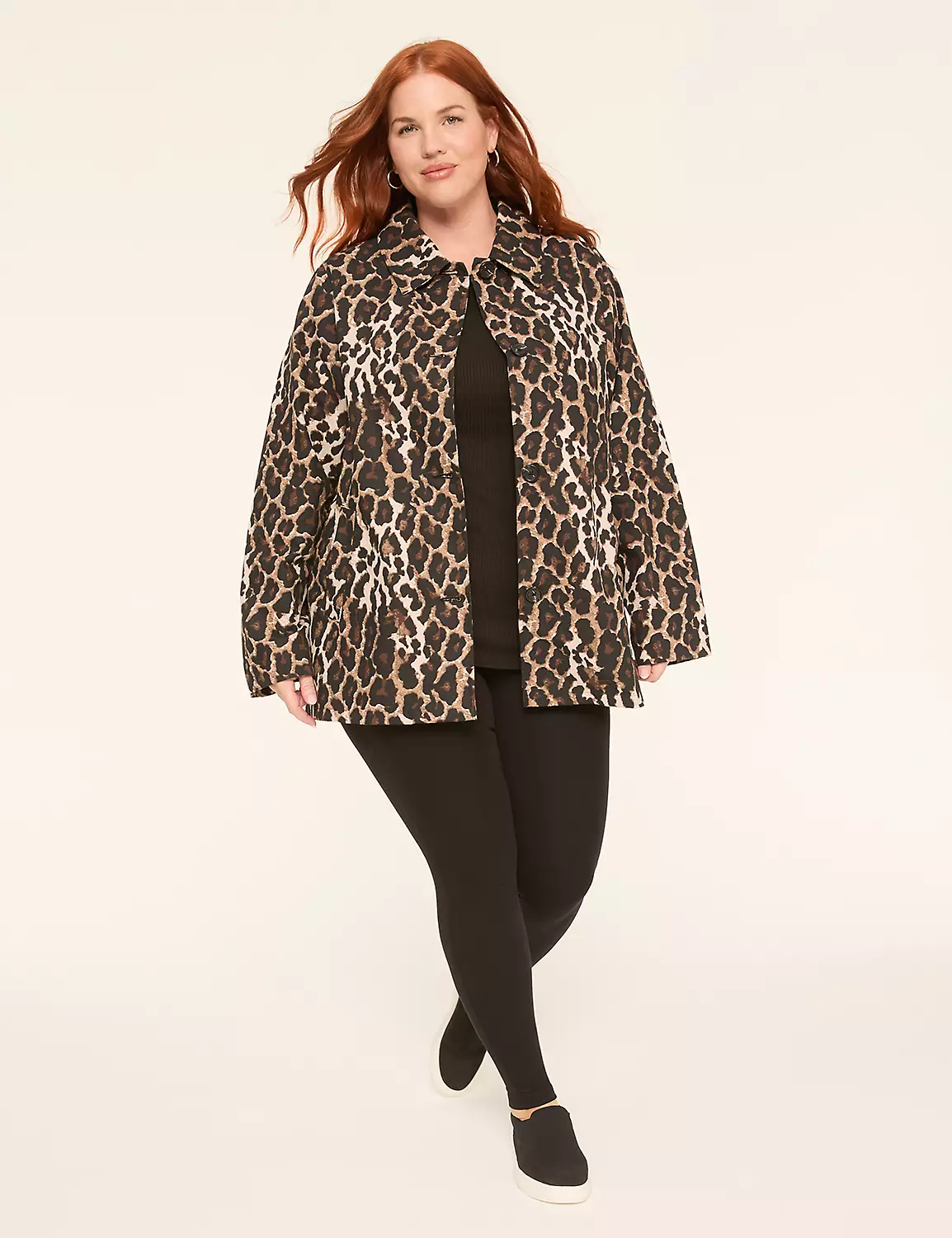 Printed Leopard Carcoat Leopard 4 Printed Leopard Carcoat Leopard - Image 2