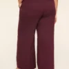 Perfect Drape High-Rise Wide Leg Pant Windowpane 1 Perfect Drape High-Rise Wide Leg Pant Windowpane -Lanebryant Shop 412432 0000115895 Back