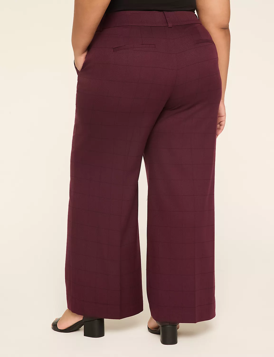 Perfect Drape High-Rise Wide Leg Pant Windowpane 3 Perfect Drape High-Rise Wide Leg Pant Windowpane