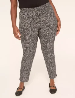 4-Season Slim Ankle Pant Cheetah -Lanebryant Shop 412434 0000115279