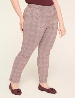 4-Season Slim Ankle Pant Multi Plaid 7 4-Season Slim Ankle Pant Multi Plaid -Lanebryant Shop 412444 0000114681
