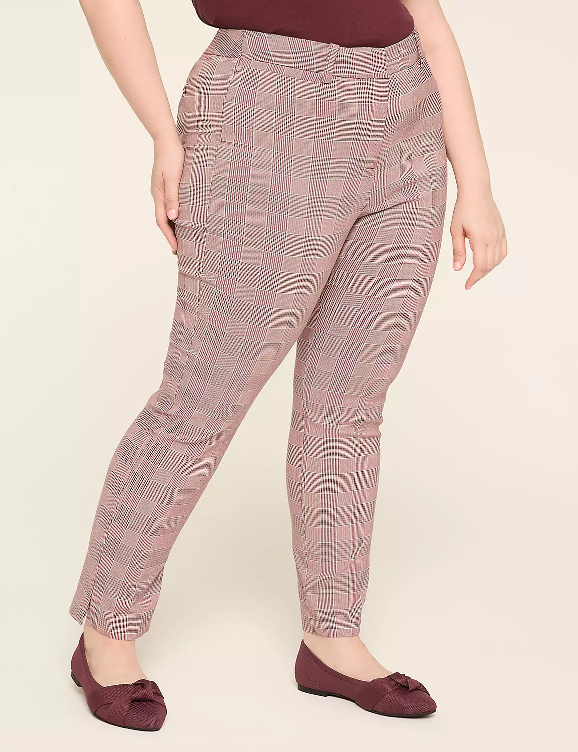 4-Season Slim Ankle Pant Multi Plaid 5 4-Season Slim Ankle Pant Multi Plaid - Image 3