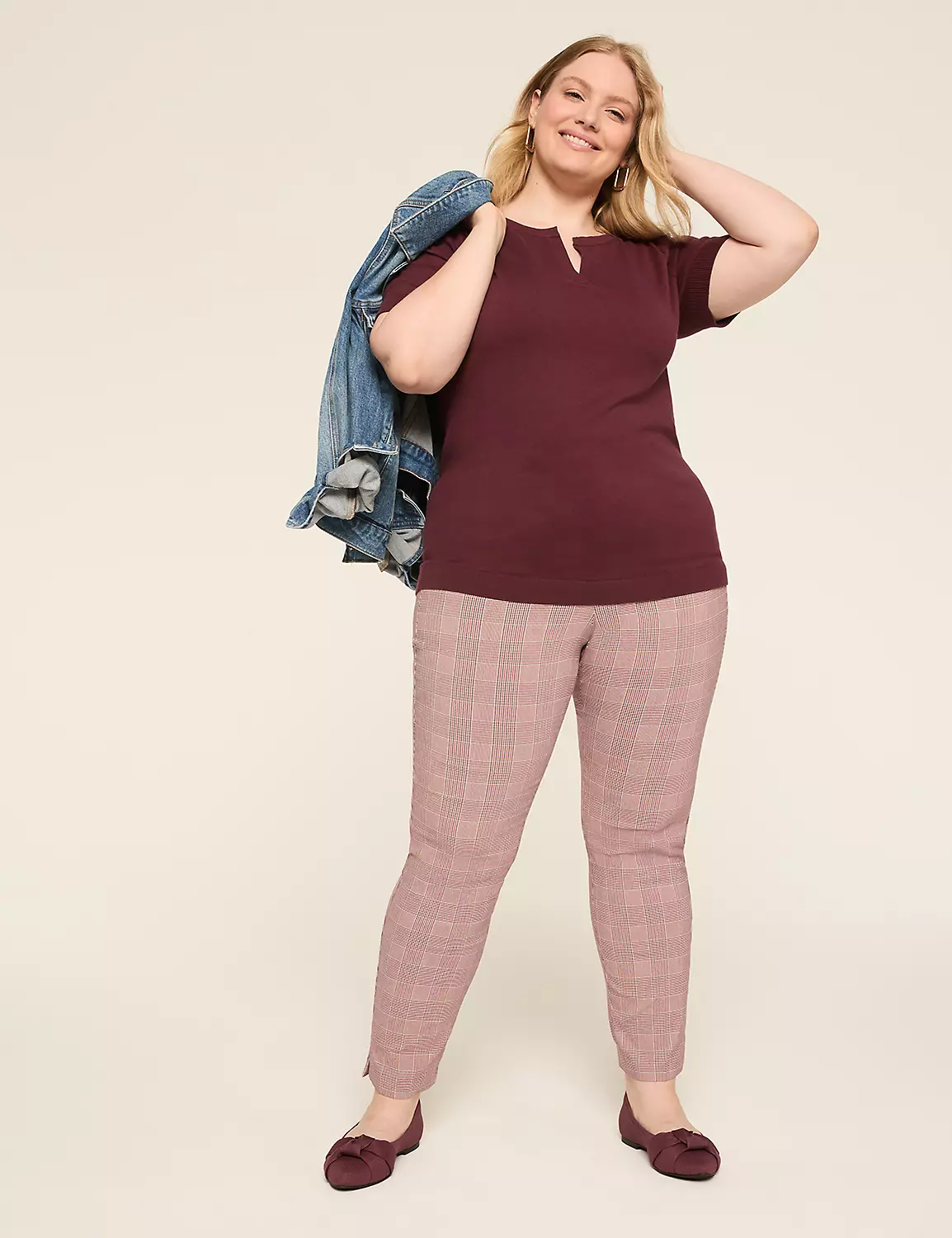 4-Season Slim Ankle Pant Multi Plaid 4 4-Season Slim Ankle Pant Multi Plaid - Image 2