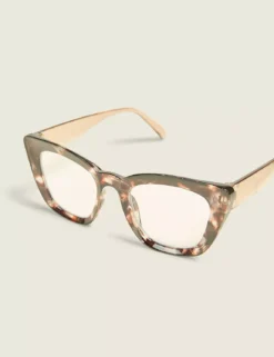 Neutral Cateye Reading Glasses Neutral