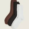 3-Pack Boot Socks - Solids Multi 1 3-Pack Boot Socks - Solids Multi -Lanebryant Shop 412453 0000012427