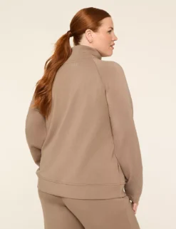 LIVI Journey Half-Zip Sweatshirt Walnut